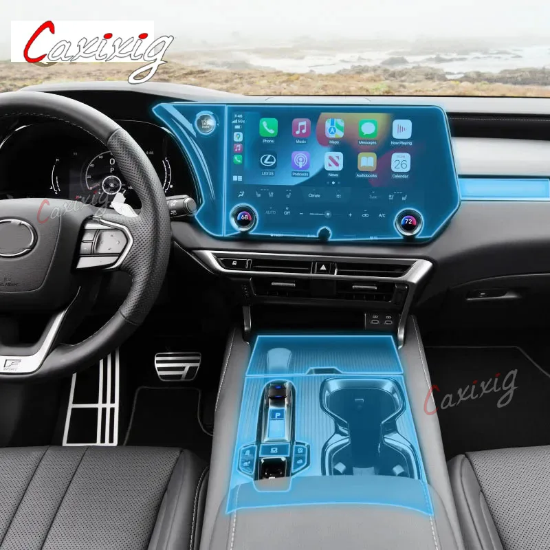Прозрачная защитная пленка для салона автомобиля Lexus RX 350 450 500 2023