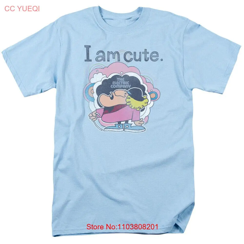 Электрическая компания I Am Cute Футболка-для взрослых детей малышей