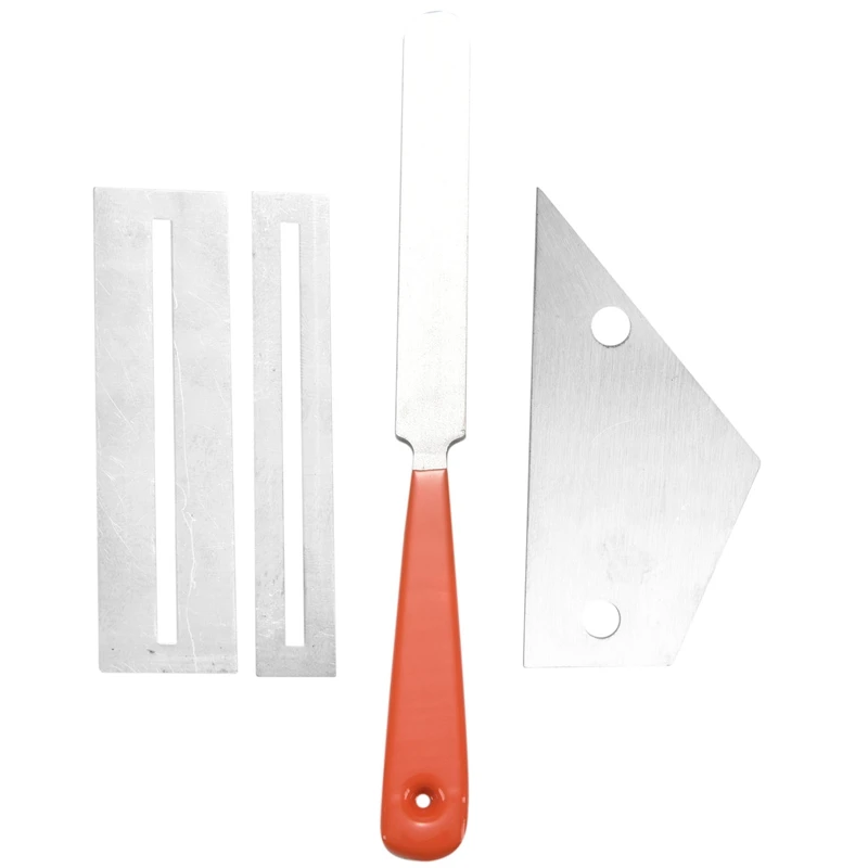 

Stainless Steel Guitar Fret File+Fret Rocker Level+Fingerboard Protector Guitar Luthier Tool