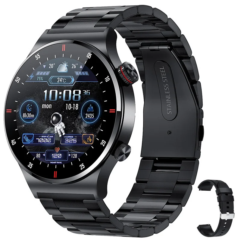

Смарт-часы Xiaomi Mijia, умные часы с поддержкой Bluetooth, с монитором звонков, прогнозом погоды, напоминанием о сообщениях, с сенсорным экраном