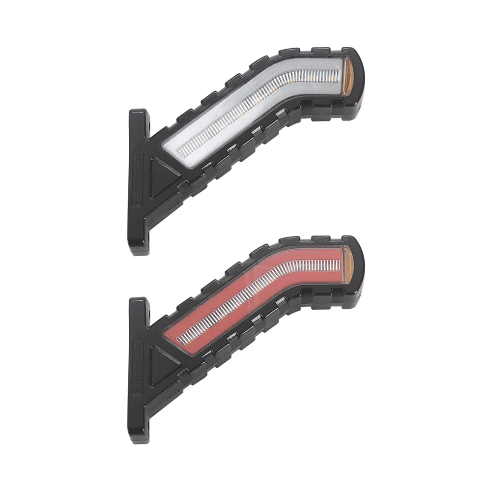 

2PCS 12-24V LED Truck Side Marker Outline Marker Tail Lights For Trailer Van Van Car LED Lights Trailer Tail Lights