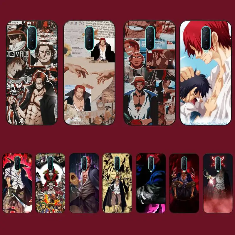 

BANDAI One Piece Shanks Phone Case for Vivo Y91C Y11 17 19 17 67 81 Oppo A9 2020 Realme c3