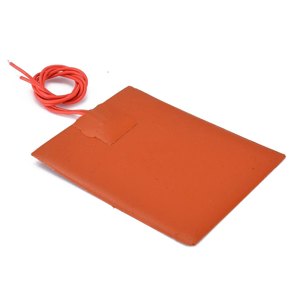 

12V 5.7Ω 80x100mm 20W Flexible Waterproof Silicon Heater Pad For 3D Printer Heating Mat Warming Accessories Heating Pads