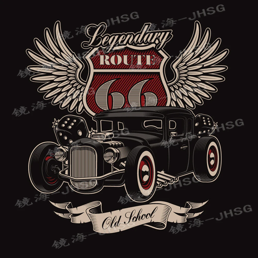 

Route 66 Legend Road Emblem Car Bumper Sticker Decal-