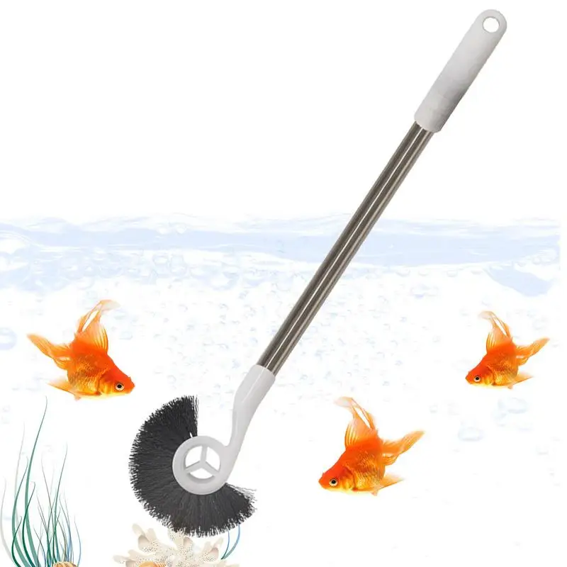 

Fish Tank Cleaning Tools Fish Tank Spiral Cleaning Tools With Long Handles Fish Pond Glass Wipe Clean Brush Without Dead Ends