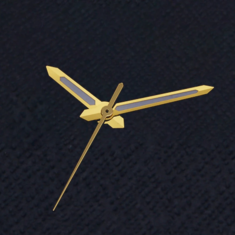 Rose Gold Silver 8215 Watch Hands Fits Miyota 8215 8205 2813 Movement Green Luminous GMT Hands for Mechanic Watch Pointer