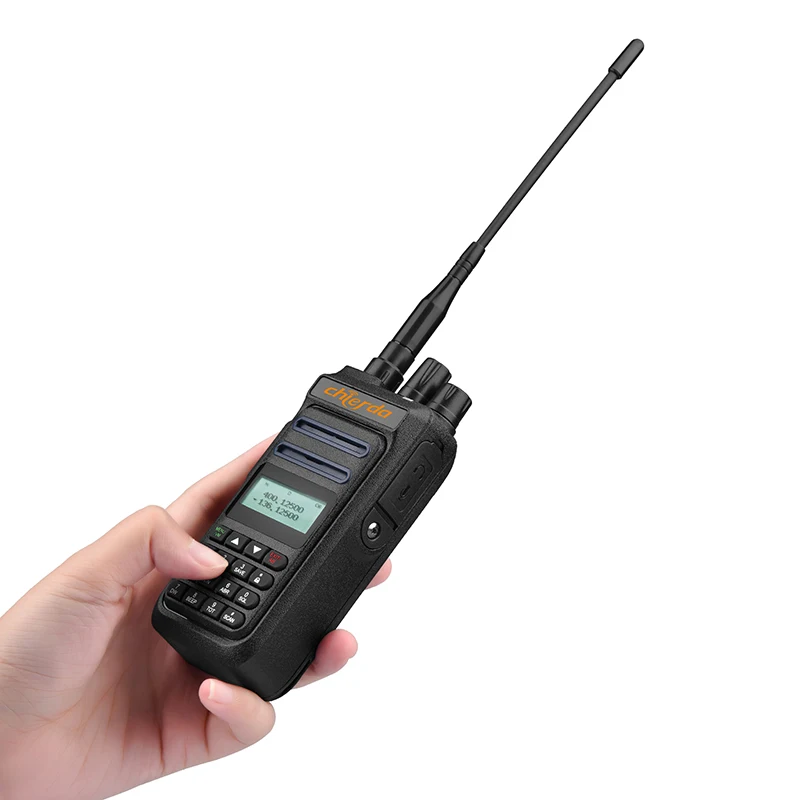 Chierda X2UV Powerful Handheld Transceiver with UHF VHF Dual Band Long Range Walkie Talkie Ham Radio VOX Two Way Radio