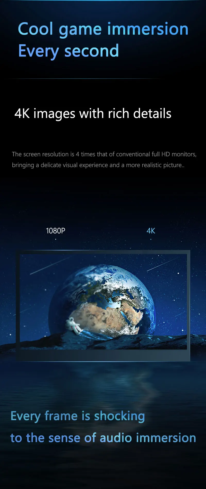 15 6 inches 4k ips portable monitor laptop second extended screen panel gaming monitor for x box switch ps5 4 mobile phone gamer free global shipping