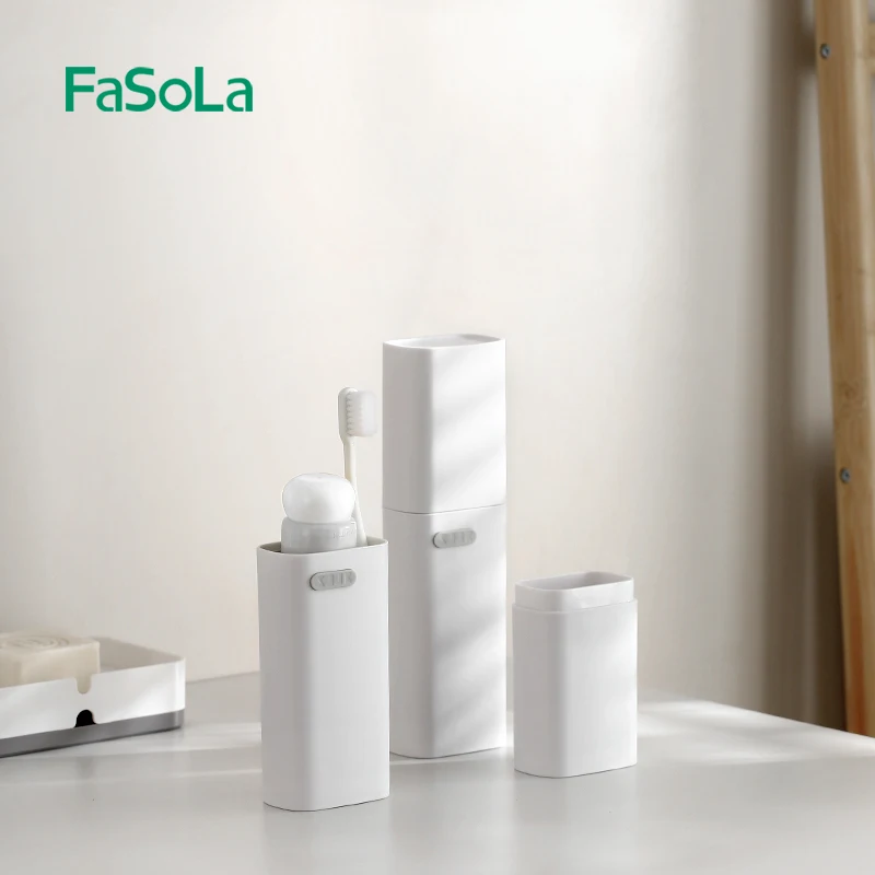 Портативный дорожный фотоальбом FaSoLa с крышкой контейнер для хранения школы