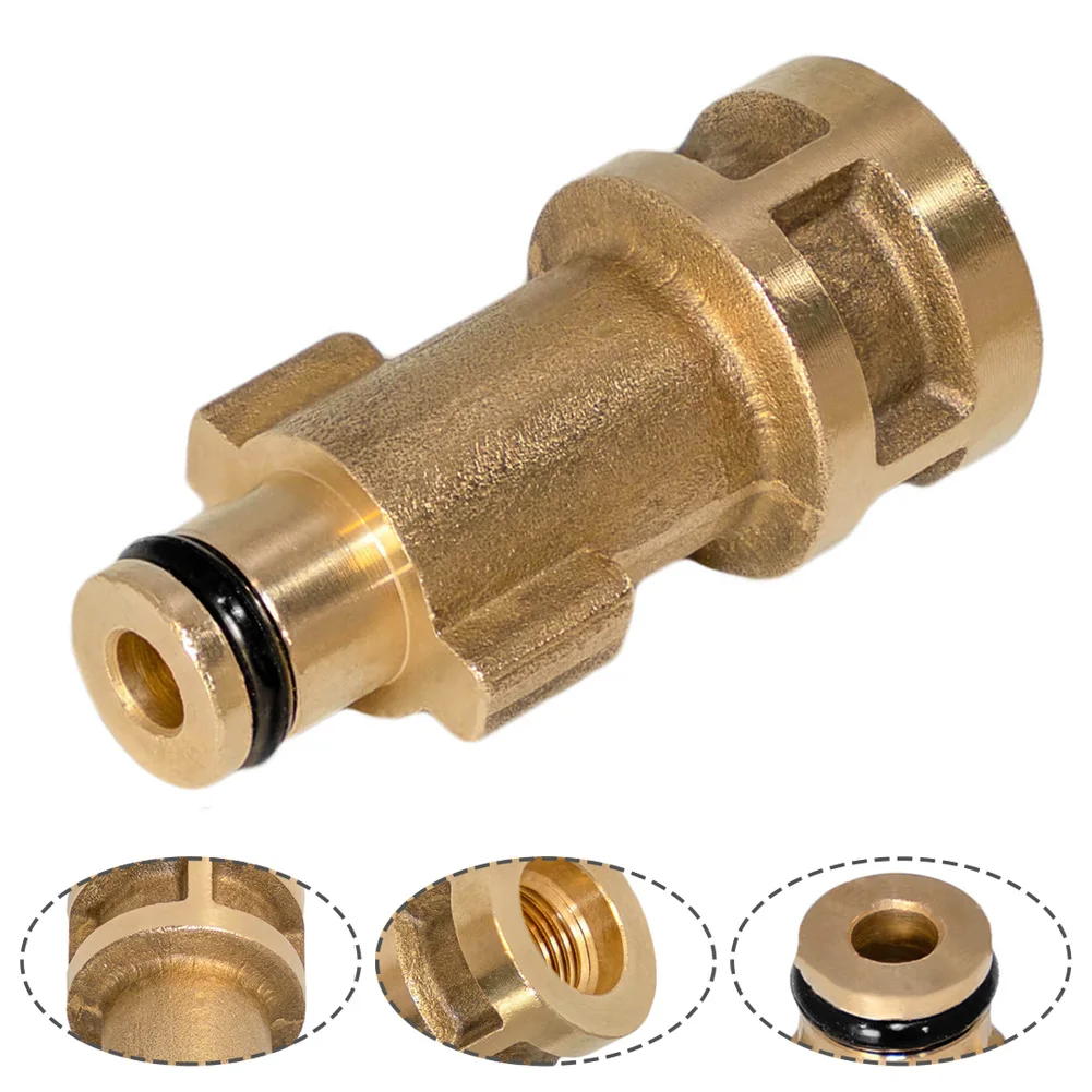 

1PC G1/4 Pressure Washer Adapter Spray Wand Connector Adapter Replacement For Bosch G1/4 Pressure Washers Tools