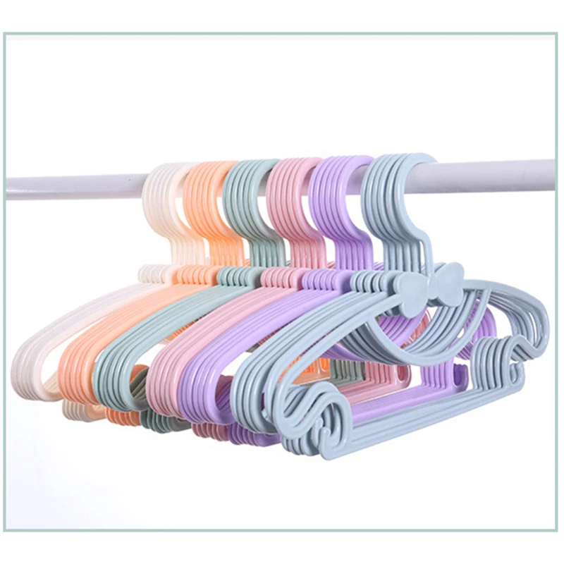 

10Pcs Baby Clothes Hanger For Jacket Pants Dress Clothes Coat Hanger Drying Rack Display Kids Clothing Organizador New