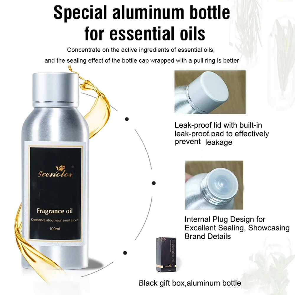 Освежитель воздуха для дома 100 мл эфирное масло Lang Ting Hotel 100% чистое натуральное