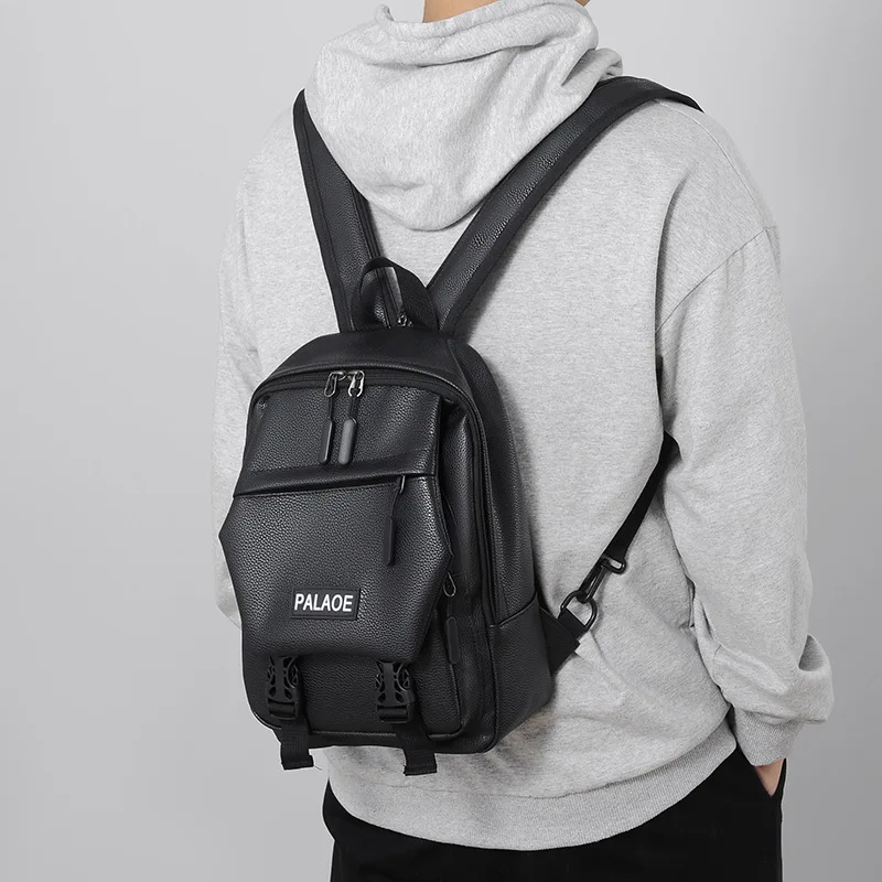 Fashion Small Man Multifunction Chest Bag Schoolbag Travel B