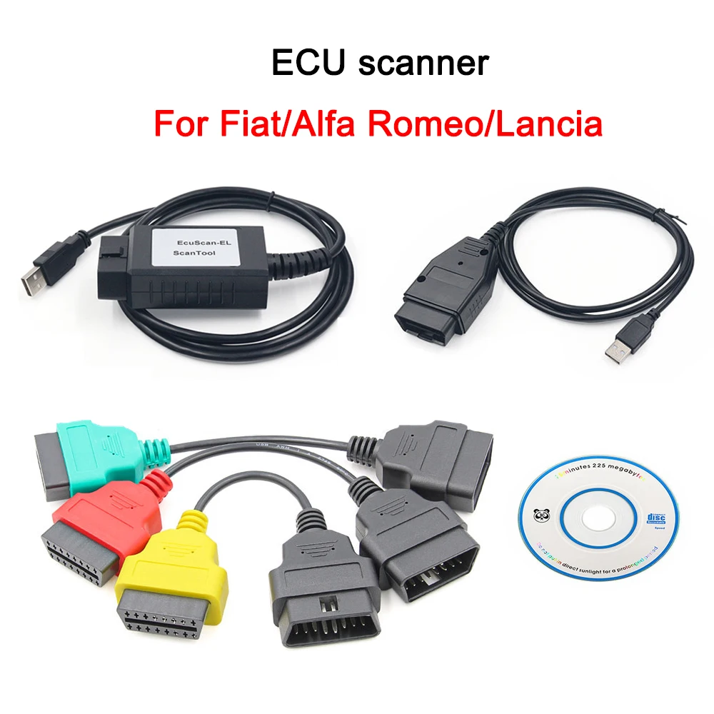 Сканер ECU для Fiat Alfa Romeo Lancia мультипрограмматор Ecu автомобильного двигателя