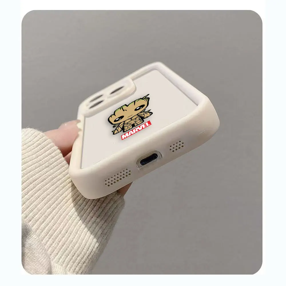 Чехол для телефона Marvel Cartoon Baby Groot Xiaomi 11 14 14T POCO F3 F4 F5 X3 X4 GT X5 M6 Redmi 10 10C 12 12C 13 13C 14C Case Funda