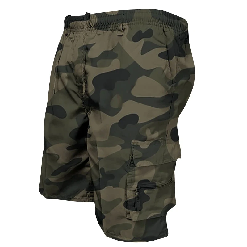 2022 Fashion Summer Men's Cargo Shorts Bermuda Cotton High Quality  Army Military Multi-pocket Casual Male's Outdoor Short Pants