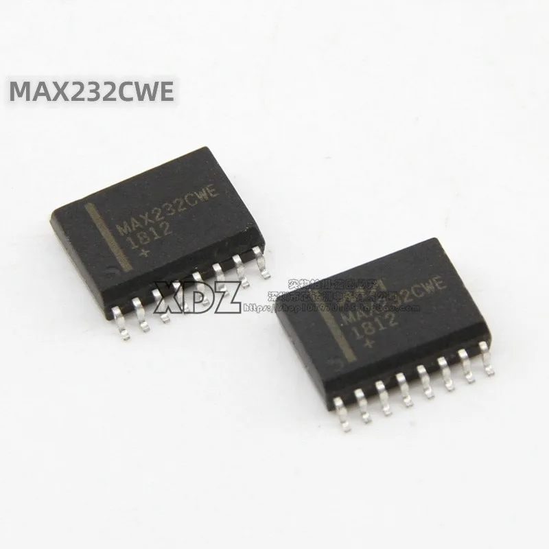 5 шт./партия MAX232CWE MAX232C SOP-16 7,2 мм Оригинальный оригинальный бриллиантовый чип трансивера