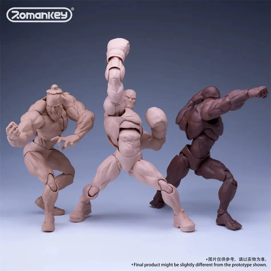 Фигурка Romankey X Cowl Big Guy Ums003, масштаб 112, подвижное неокрашенное мускулистое тело, для взрослых коллекционеров, в наличии. (art.: 3920dce6bb9cb) - 3920dce6bb9cb