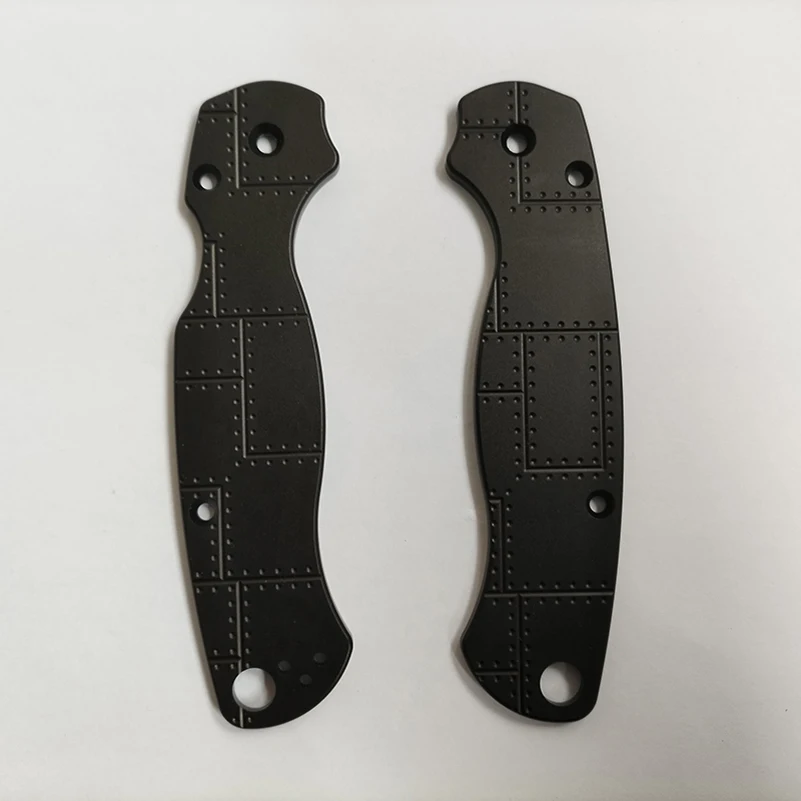 

Складной нож из алюминия на заказ, ручные весы для подлинного Spyderco C81 военизированного типа 2 для ножей пара2, рукоятка, запасные части для самостоятельного изготовления