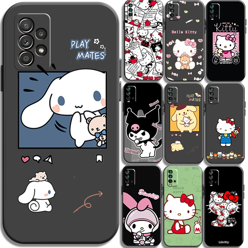 

TAKARA TOMY Hello Kitty Phone Cases For Xiaomi Redmi POCO X3 GT X3 Pro M3 POCO M3 Pro X3 NFC X3 Mi 11 Mi 11 Lite Carcasa Coque