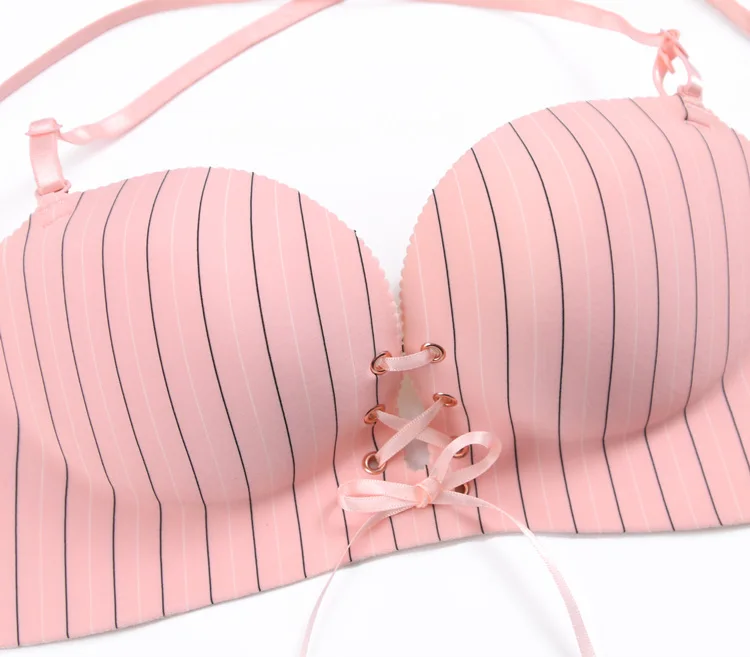 Бюстгальтер бесшовный с эффектом пуш-ап без косточек | Женская одежда