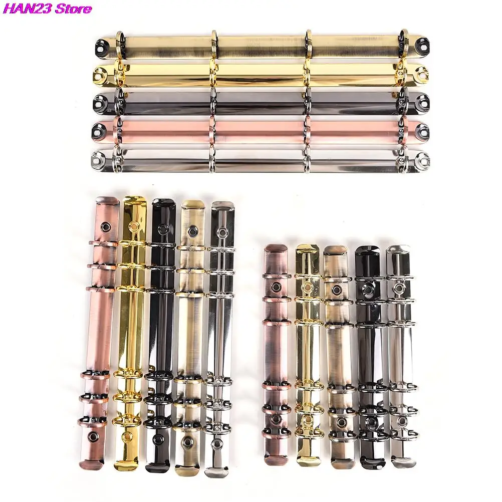 A4 A5 A6 Binder Clip Metal Spiral File Folder Notebooks Loose Leaf Book Rings Album Scrapbook Clips | Канцтовары для офиса и
