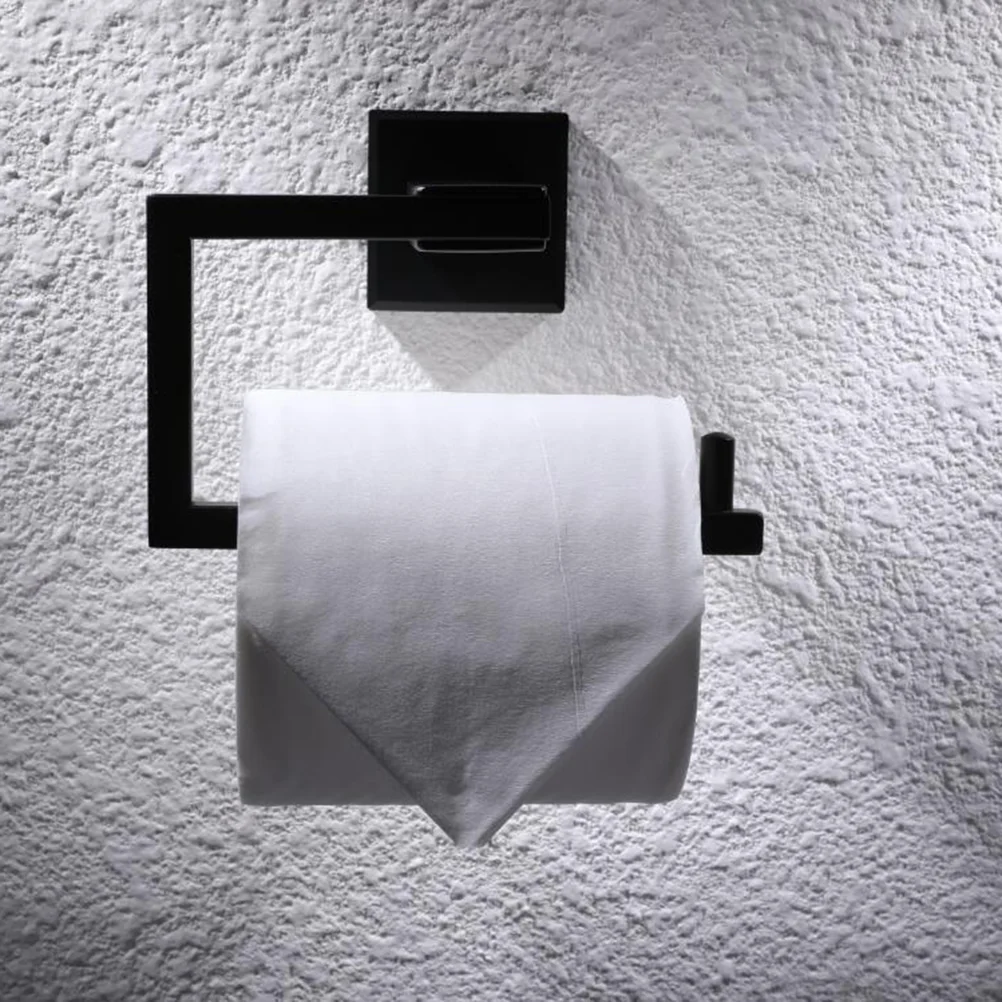 

Wall Mounted Holder 304 Stainless Steel Toilet Roll Holder with Wire Drawing Process for Bathroom