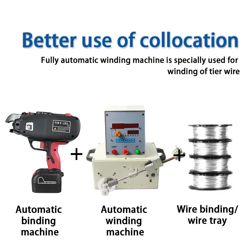 ODETOOLS электрическая автоматическая машина для обмотки железная проволока
