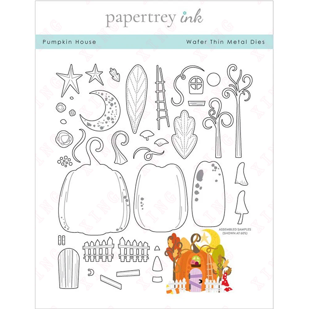 

Newest Metal Cutting Dies Craft Knife Blade Punch Reusable Templates Diy Scrapbook Paper Decoration Embossing Pumpkin House Mold