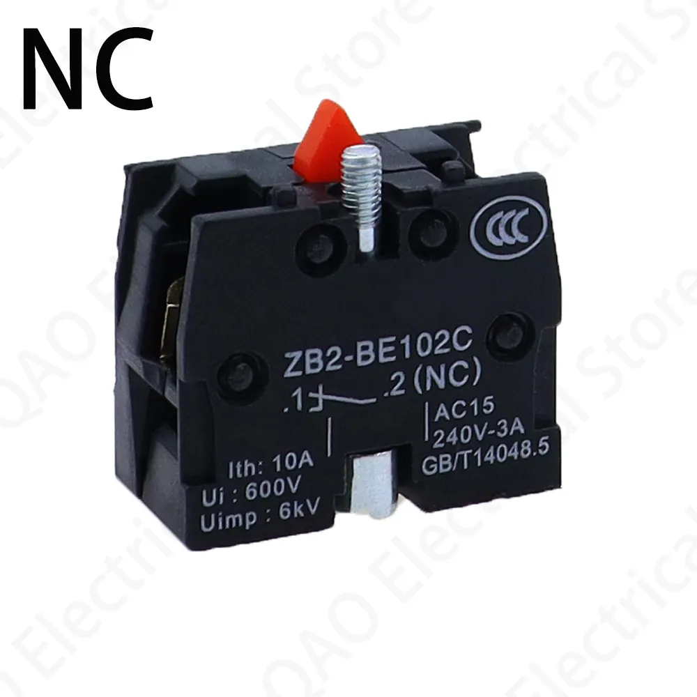 

Кнопка аварийной остановки красная пластиковая 600В 10А