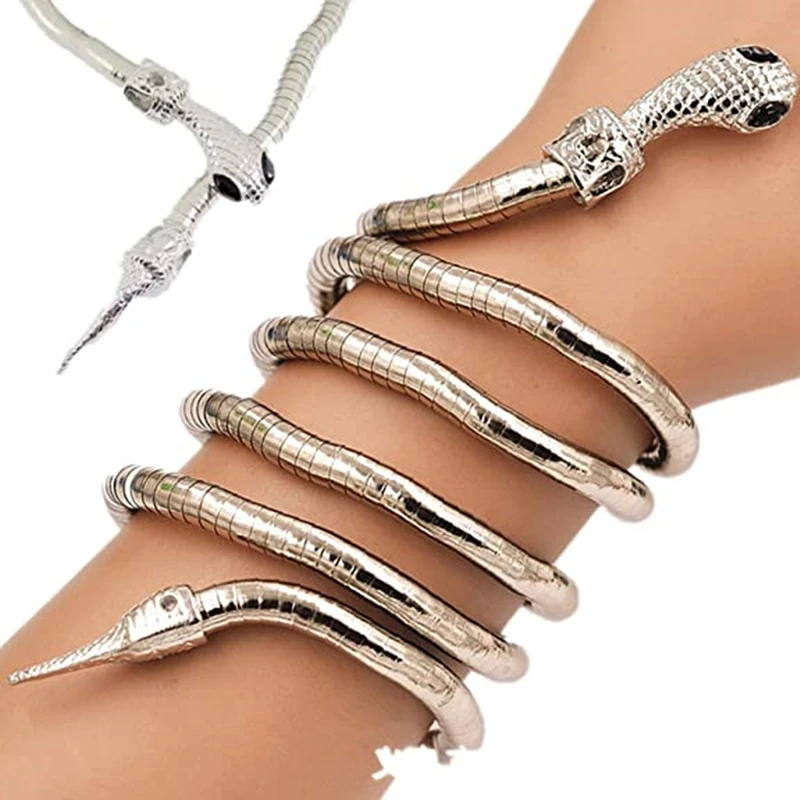 

New Fashion The Mortal Instruments City of Bones Isabelle Lightwood's Electrum Whipserpent Snake Bracelet Jewelry Accessories
