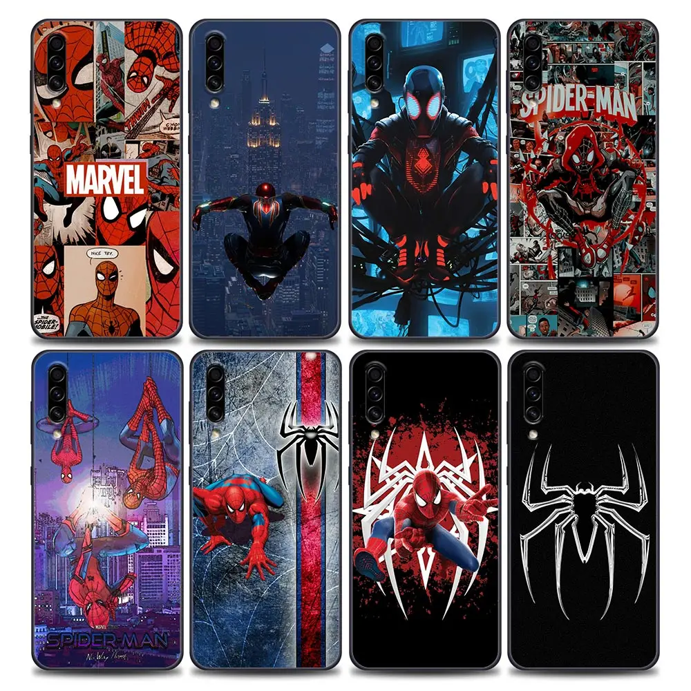 

The Avengers Marvel Spiderman Case for Samsung A10 A10S A20 A30 A30S A40 A50 A60 A70 A90 Note 8 9 10 20 Plus Lite Ultra 5G Case