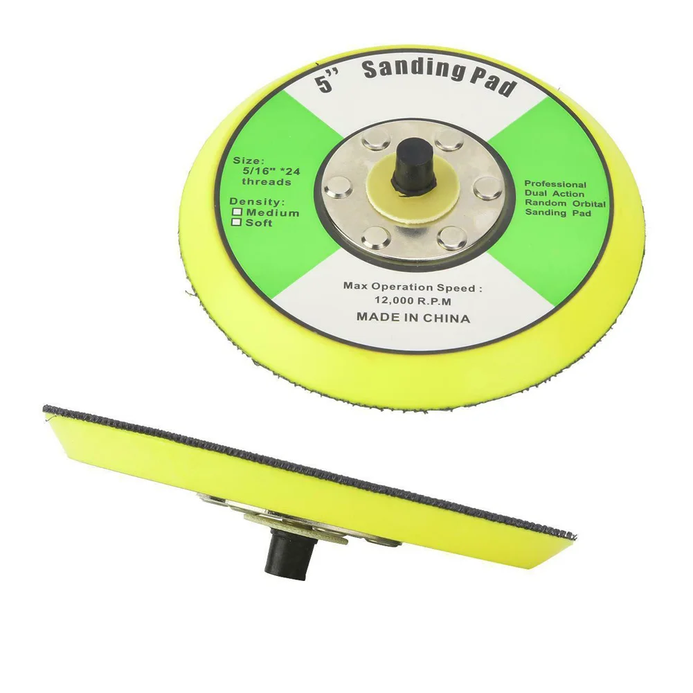 Орбитальный шлифовальный круг DA 5 дюймов 125 мм полировальная пластина подложки