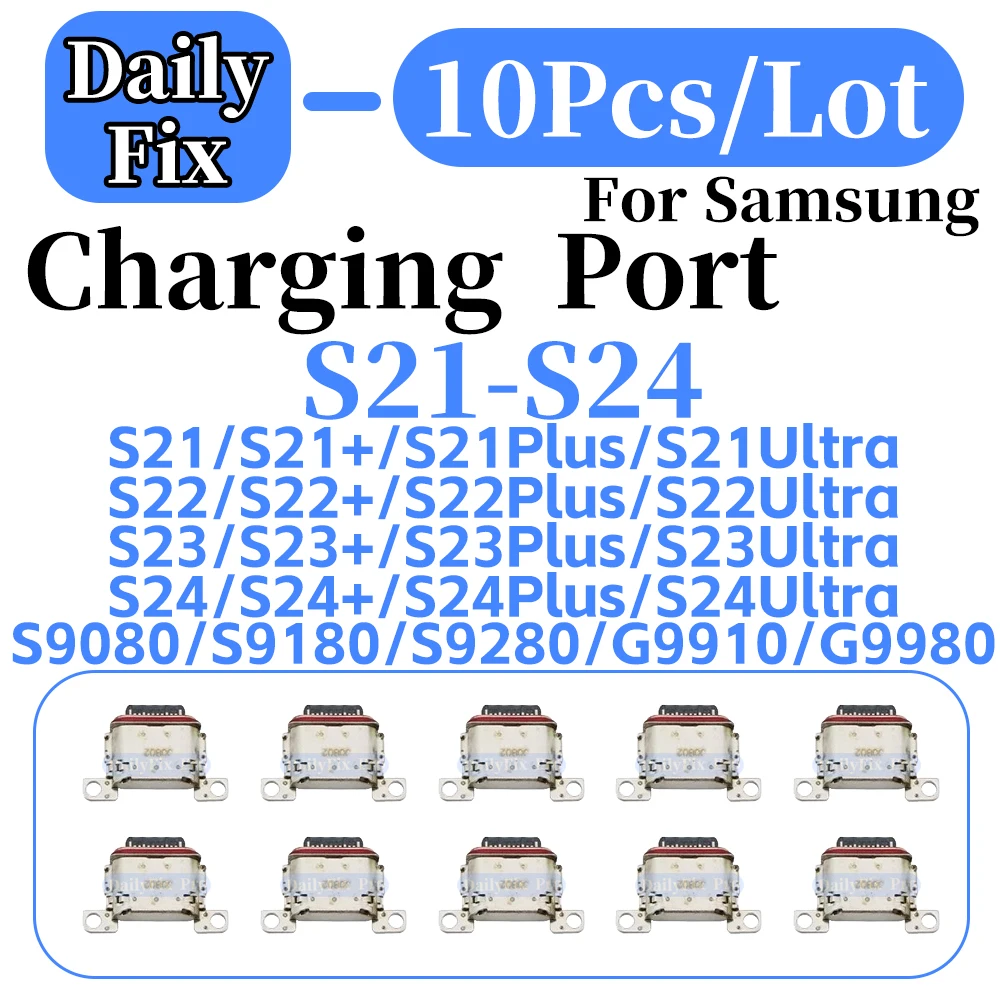 Фото Для Samsung A20 A30 A40 A50 A60 A52 A53 A4 A55 A72 A73 A11 A02S S21 S22PLUS S23ultra S24 T500 C9 A9S нижний USB-порт телефона №5