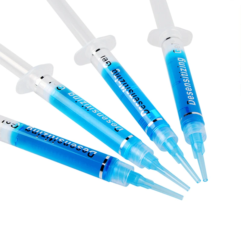 Профессиональные гелевые шприцы для быстрого отбеливания зубов в салоне красоты