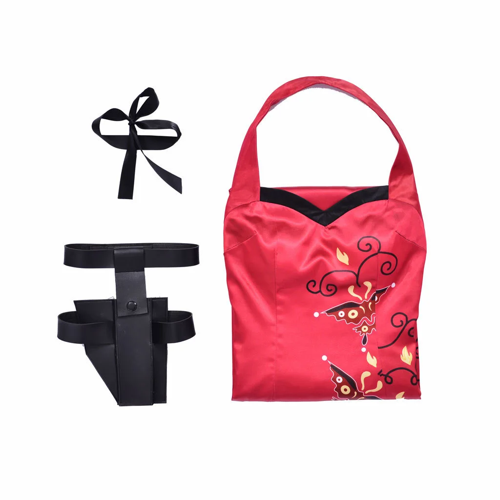 Ада Вонг Косплей Костюм Платье Игра Biohazard Resident 4 Маскировка Женская Одежда для