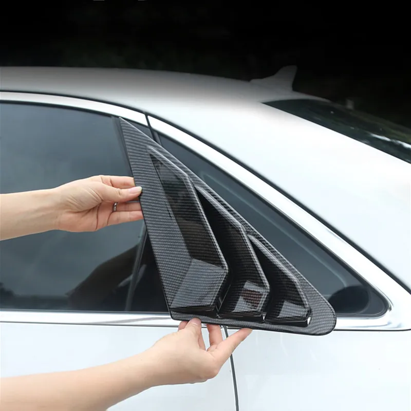 

Декоративная панель из углеродного волокна для Audi A4 B9 2017-19, Стайлинг автомобиля, автомобильные аксессуары