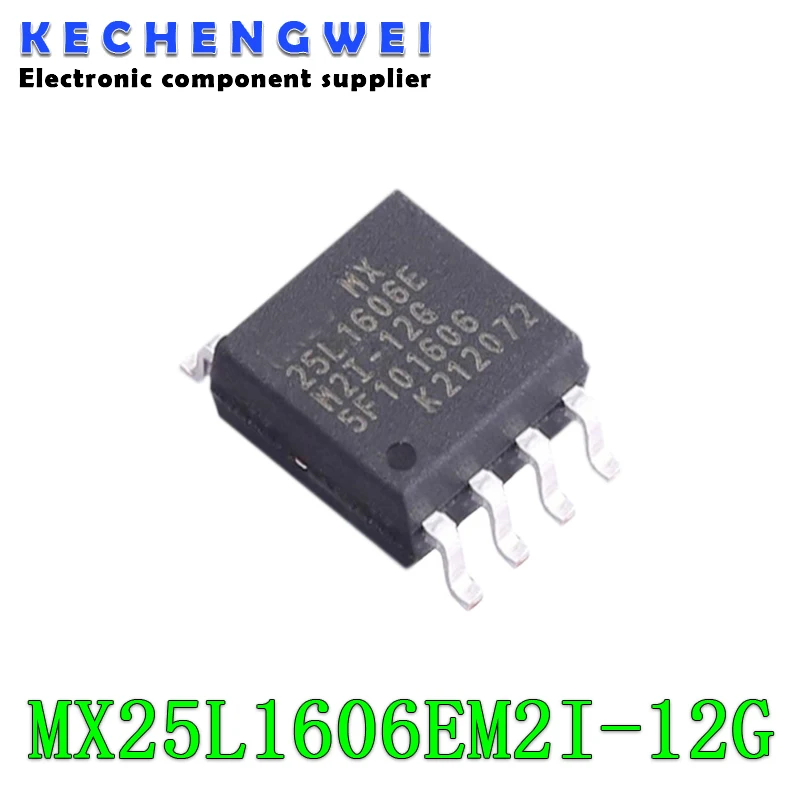 

10pcs/lot MX25L1606EM2I-12G 25L1606EM2I-12G MX25L1606EM2I MX25L1606E MX25L1606 25L1606E SOP-8 In Stock