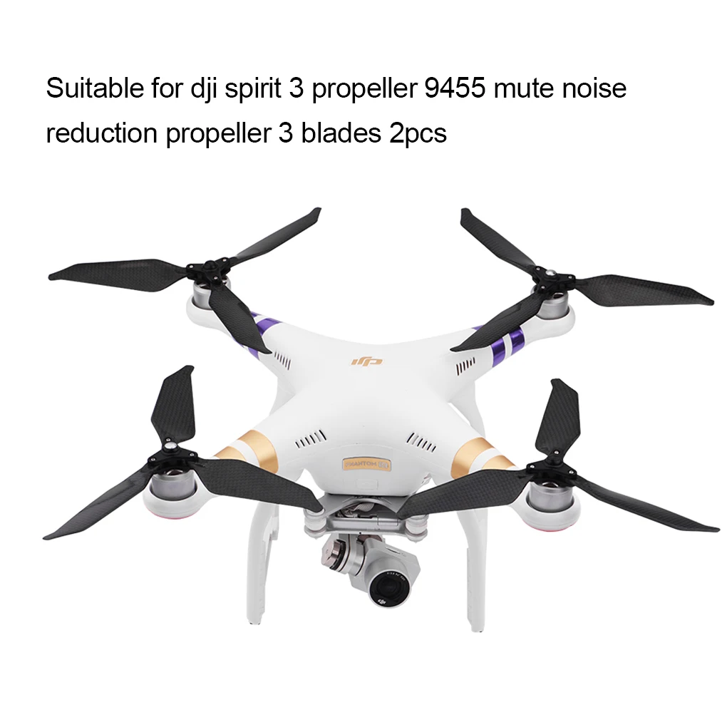 

2 Pieces Propeller Drone 3-Blade Replacement Kits Replacement for Phantom 3