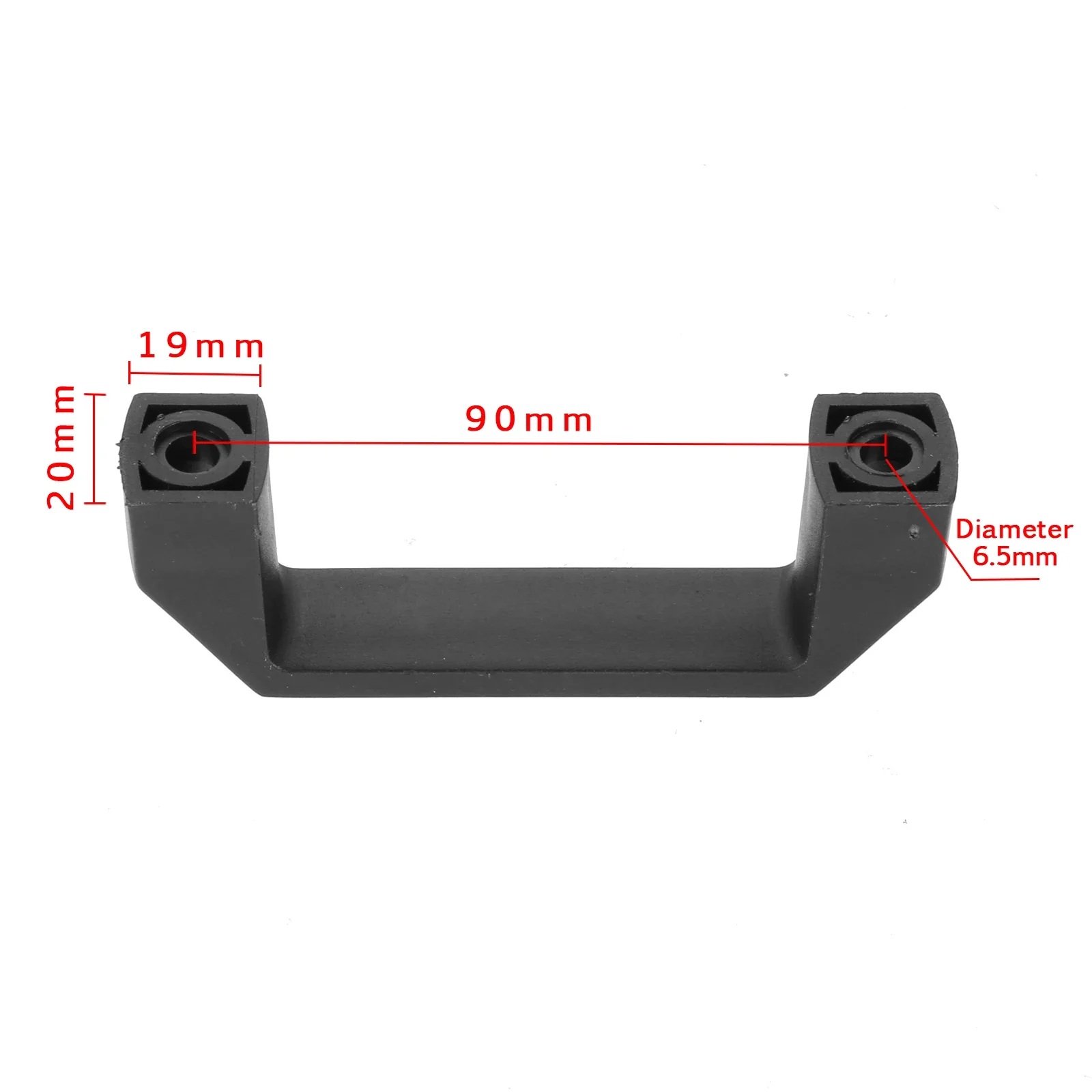 

Пластиковые черные ручки для мебели 90/120/150/180 мм, 2 шт.