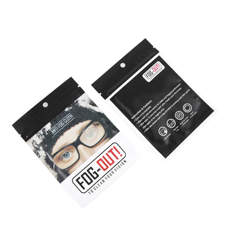 

3pcs Anti-Fog Glasses Pre-moistened Lens Wipe Individually Disposable Defogger