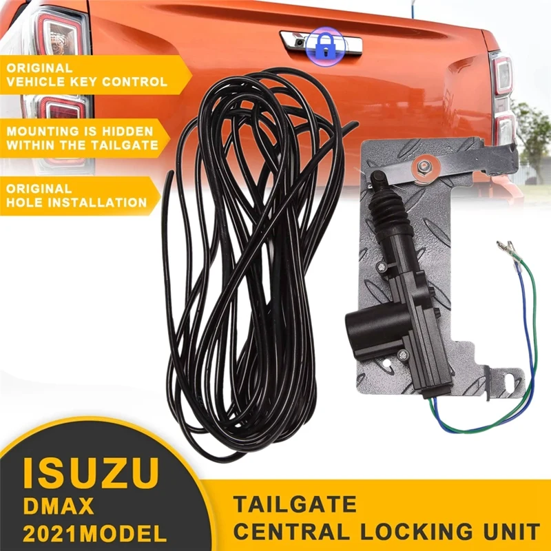 

Car Plug & Play Electric Tailgate Central Locking Unit Set For Isuzu Dmax D-MAX 2021+