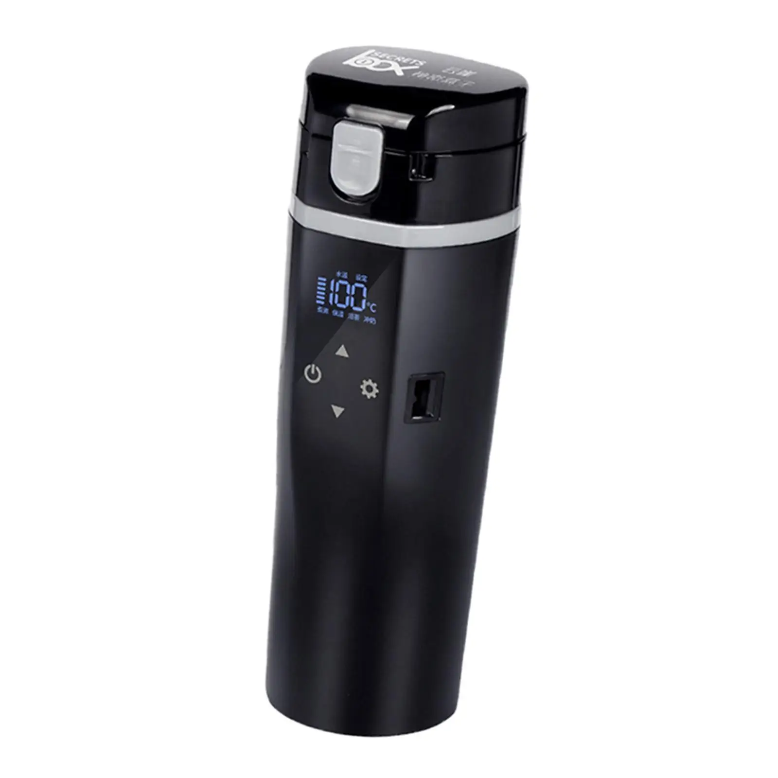 

Electric Car Kettle 12V 24V Digital Display for Travel Boat elastic cover