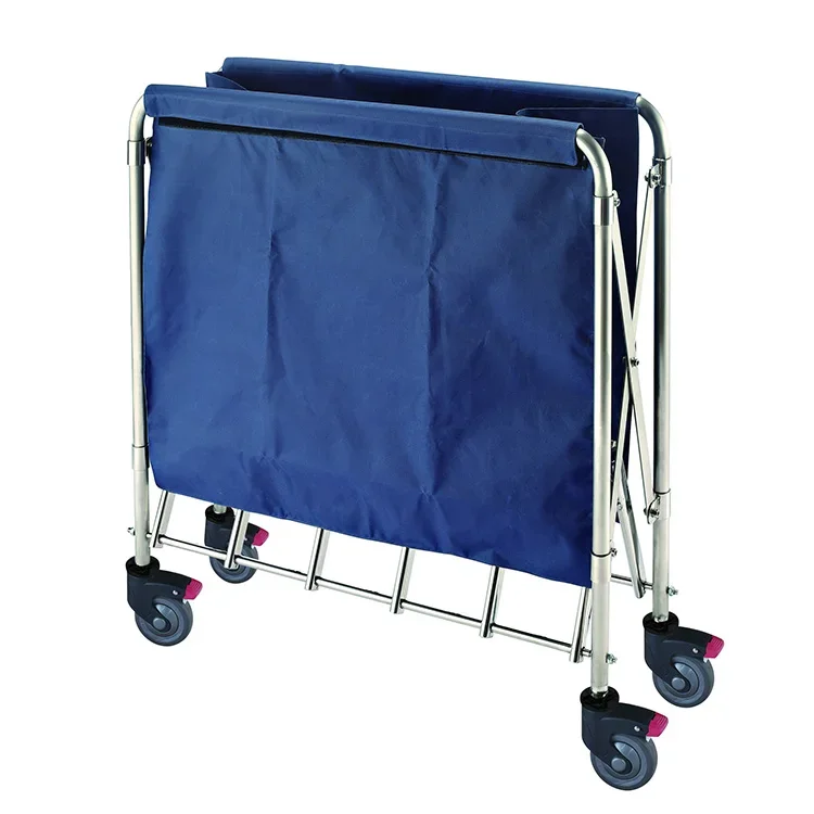 Тележка для стирки в отеле чистая складная тележка белья больничные тележки и