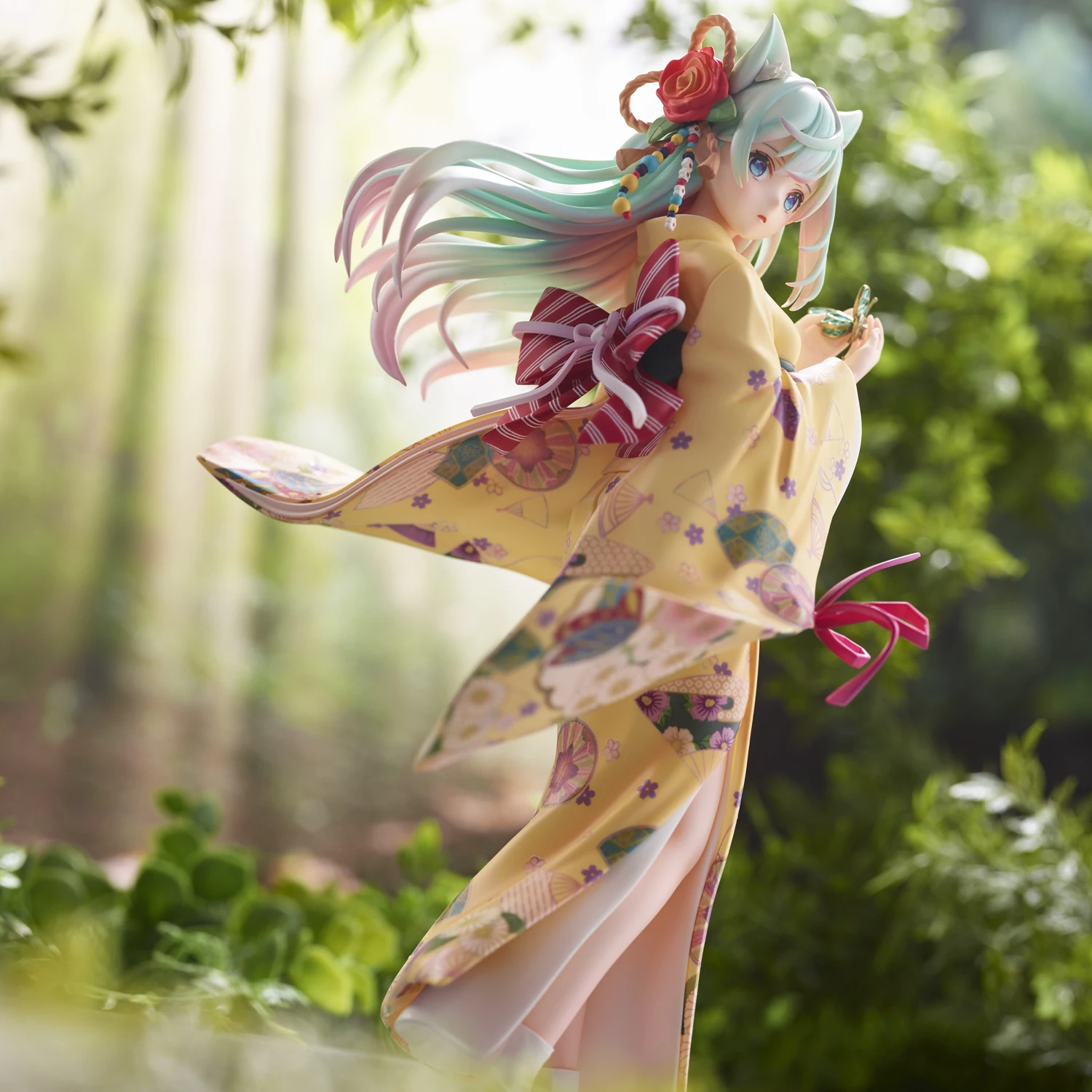 

Tsuruya Express UnionCreative DSmile Cross Beast Ear Girl Kimono Figure Surprise Birthday Gift