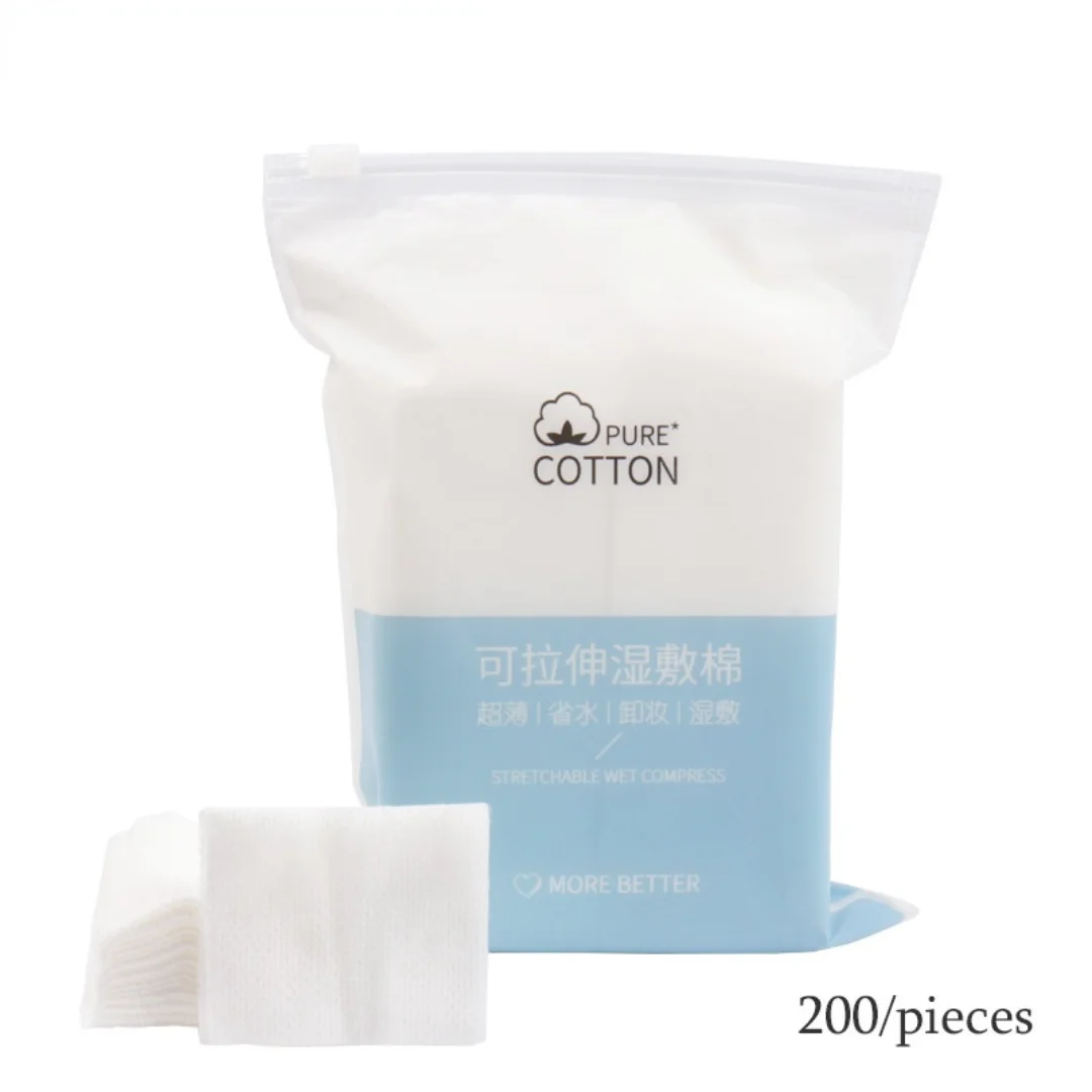 

Disposable Makeup Remover Cotton Stretchable Wipes Thin Makeup Remover Pads Ultra-thin Cleansing Paper Makeup Tools