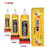15ml 50ml 110ml multipurpose t 8000 electronic component glue transparent contact diy phone frame fixing screen glass adhesive
