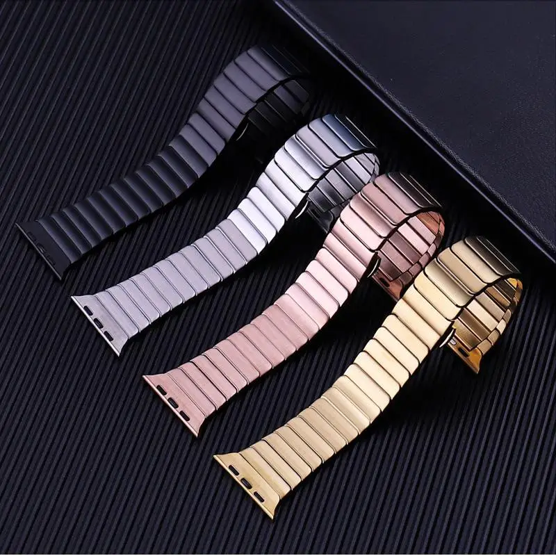 Ultra Titanium Steel Band for Apple Watch Strap Ultra 49mm 8 7 45mm 44mm Man Link Bracelet for IWatch 6 5 4 Se 42 41mm Wristband