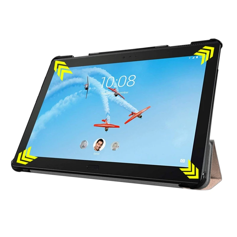 Защитный чехол для Lenovo Tab P10 Tb-X705F/N кожаный Hibernation 10 1 дюйма держатель защиты от