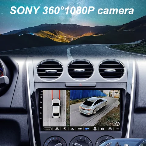Android 14 Carplay Auto для MAZDA CX-7 CX7 CX 7 2007 2008 2009 2010 2011-2014 Автомобильный радиоприемник Мультимедийный видеоплеер Навигация GPS